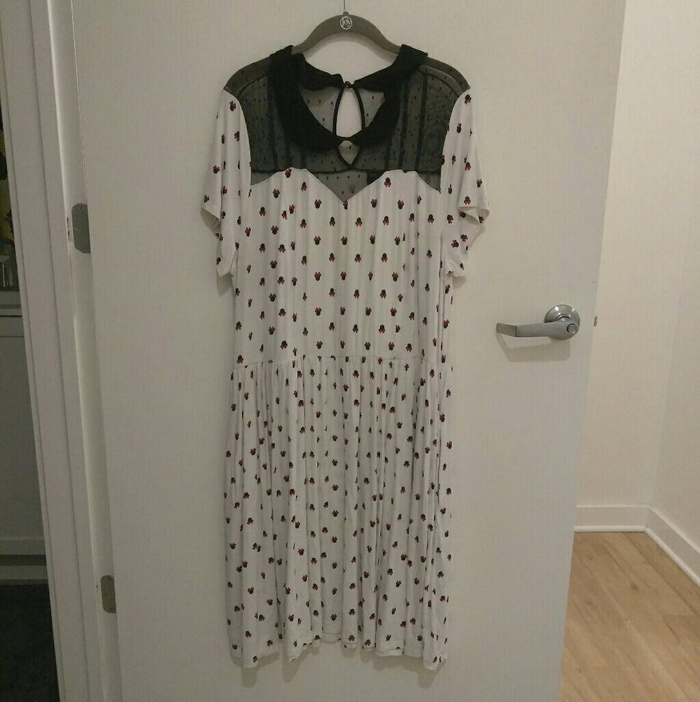 Torrid Disney Collection Minnie Mouse spotted dres